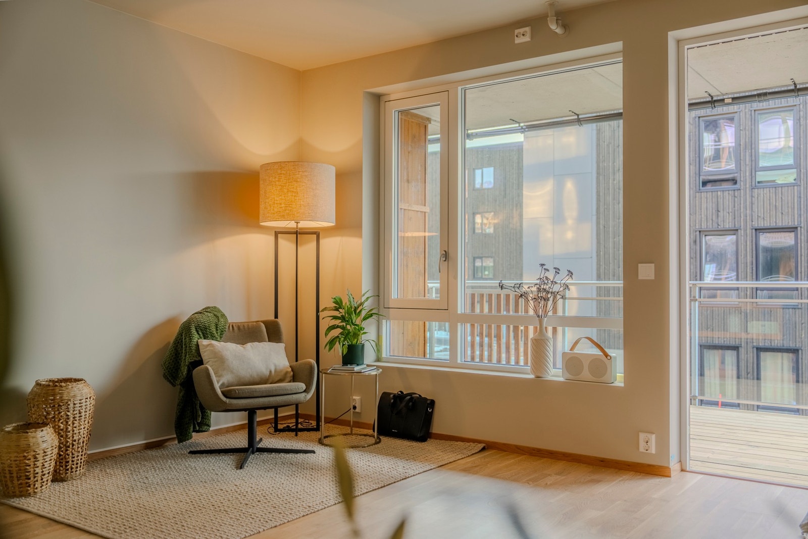 Nyboligstandard med bl.a. vannbåren gulvvarme Galleribilde