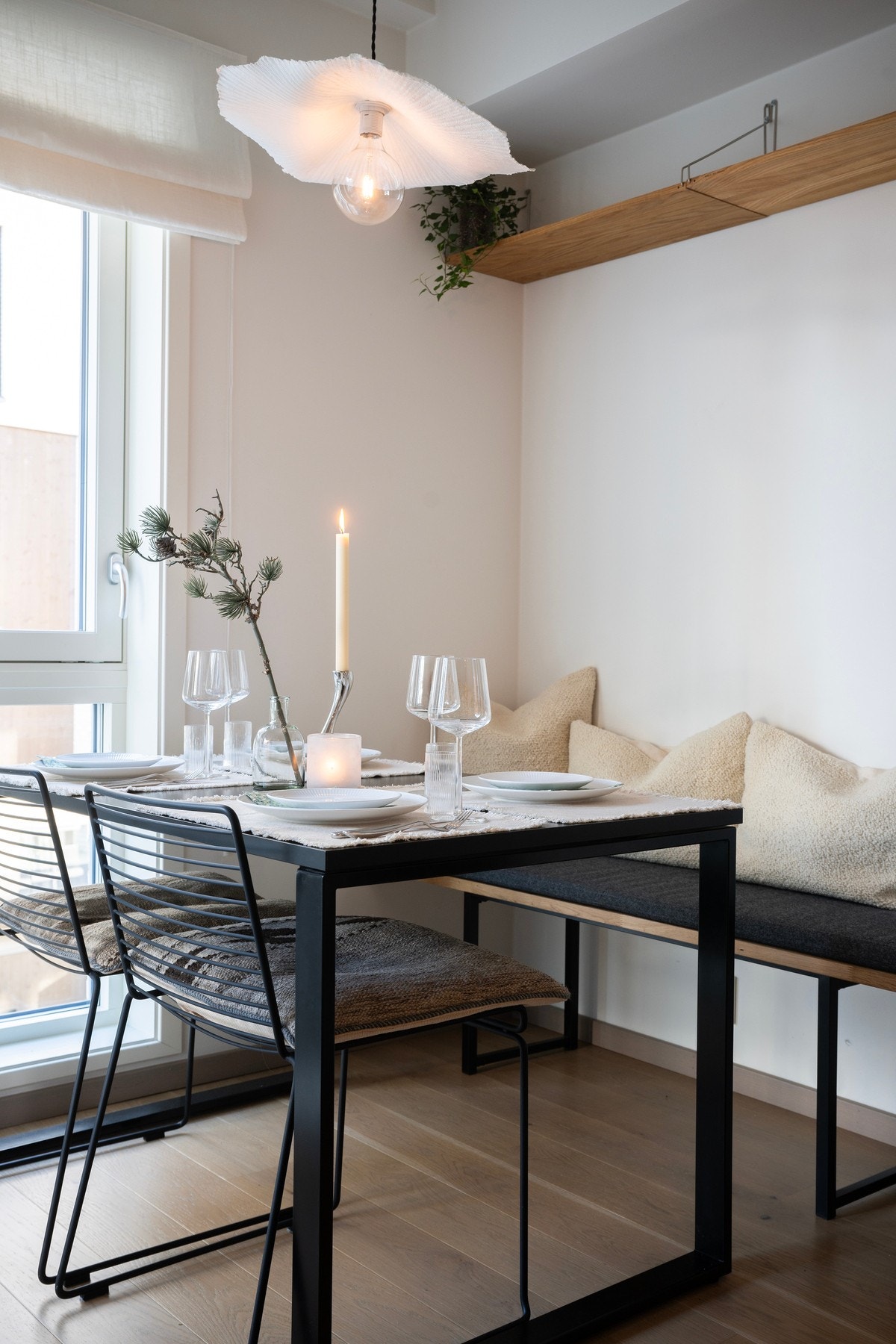 Her får du plass til spisegruppe. Galleribilde