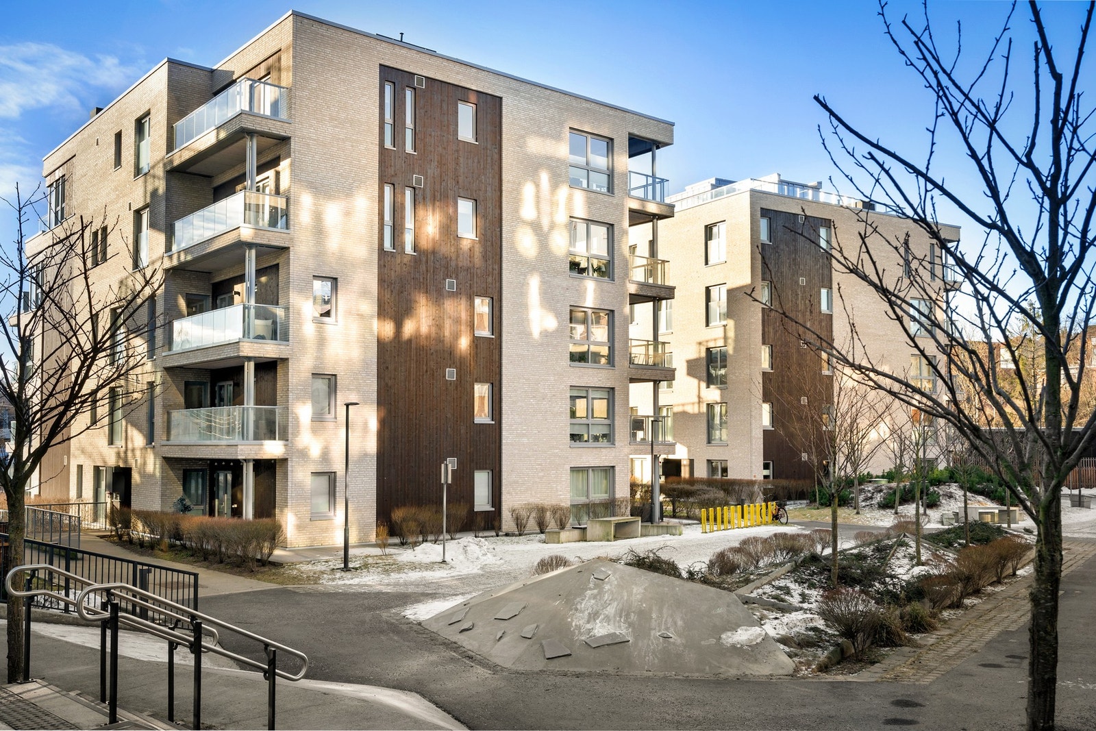 Sameiet har en tilhørende flott fasade. Galleribilde