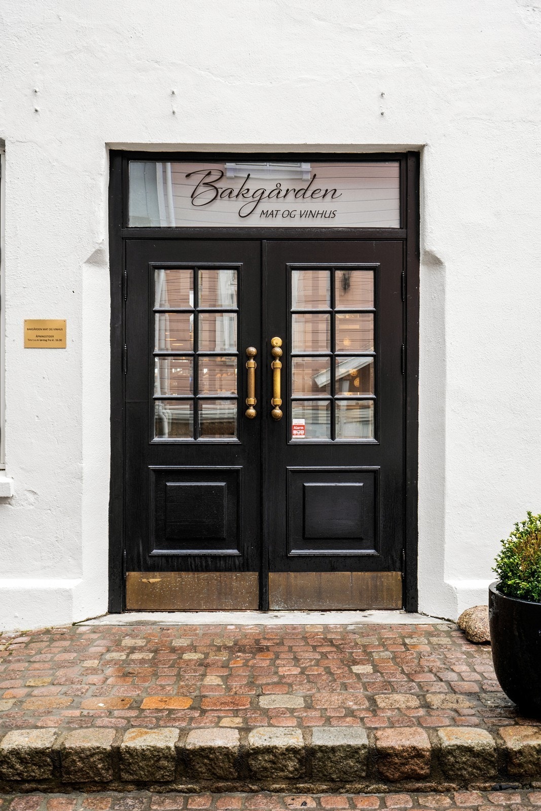 Det ikoniske inngangspartiet Galleribilde