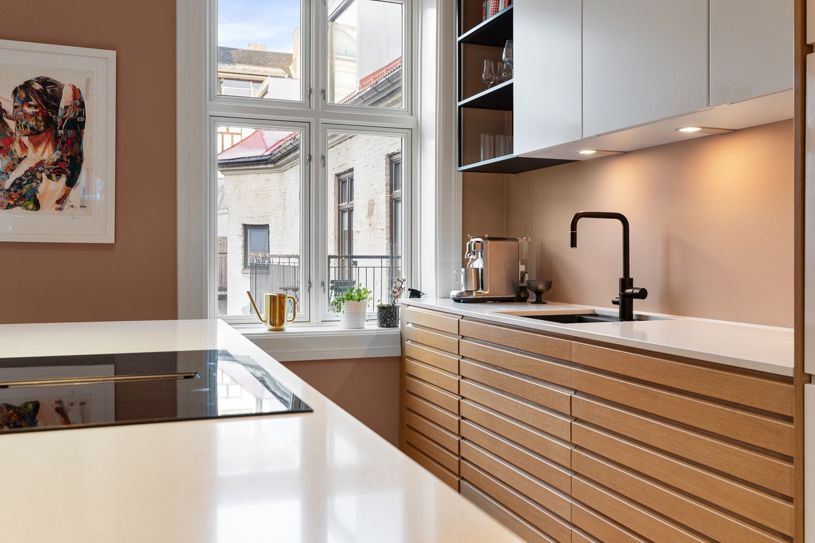 Flere påkostede løsninger på kjøkkenet Galleribilde