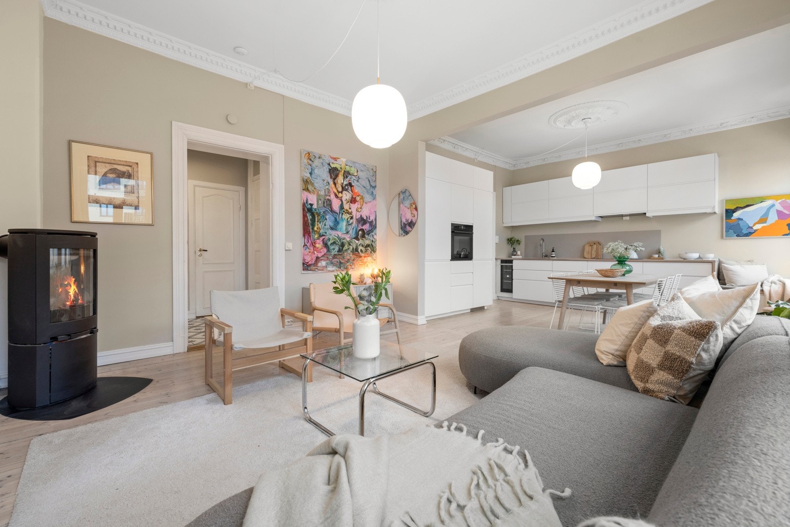 Den åpne romløsningen ble etablert i 2016 Galleribilde