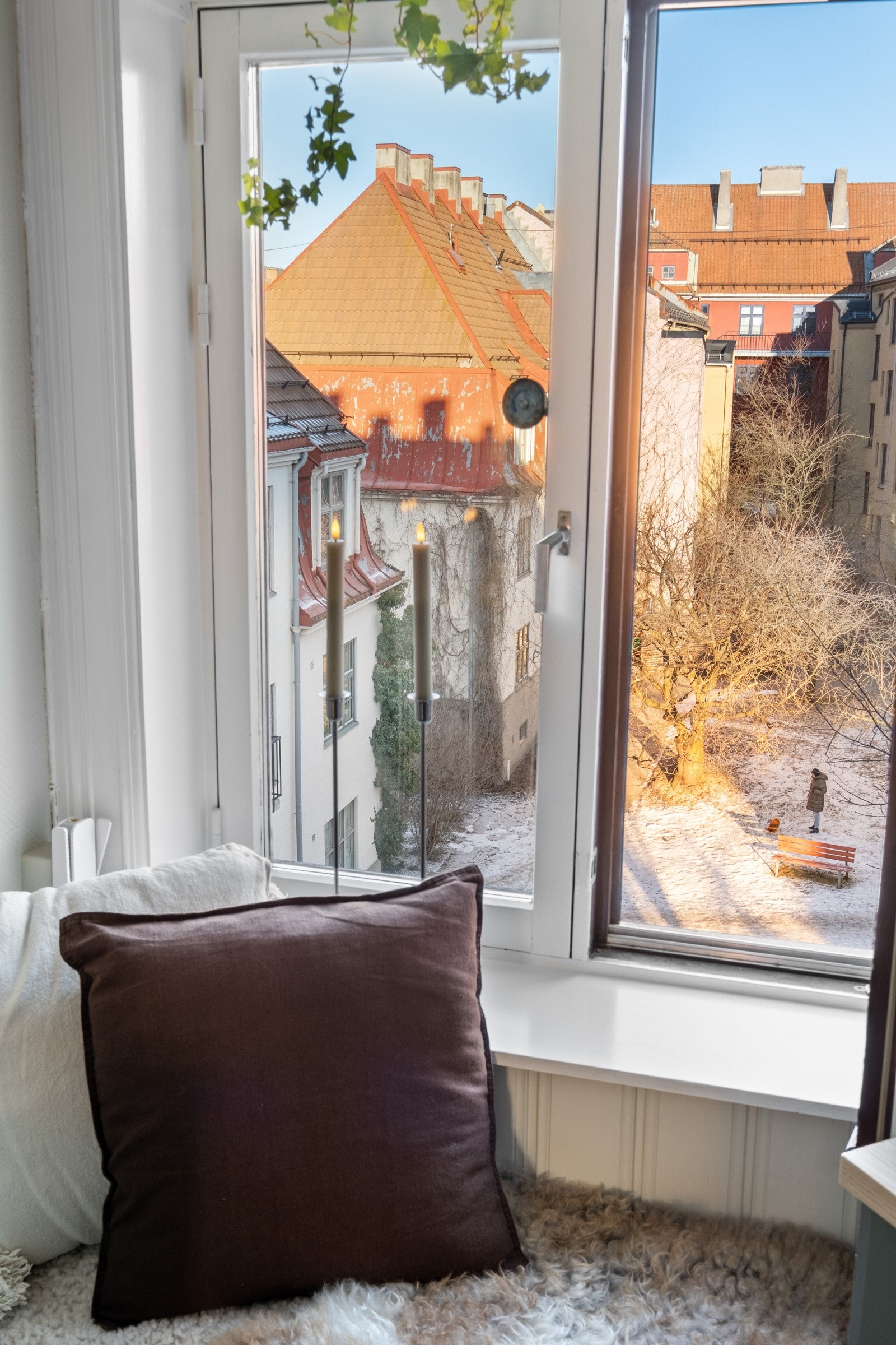 Har kan du sitte og drømme deg bort med morgenkaffen. Galleribilde