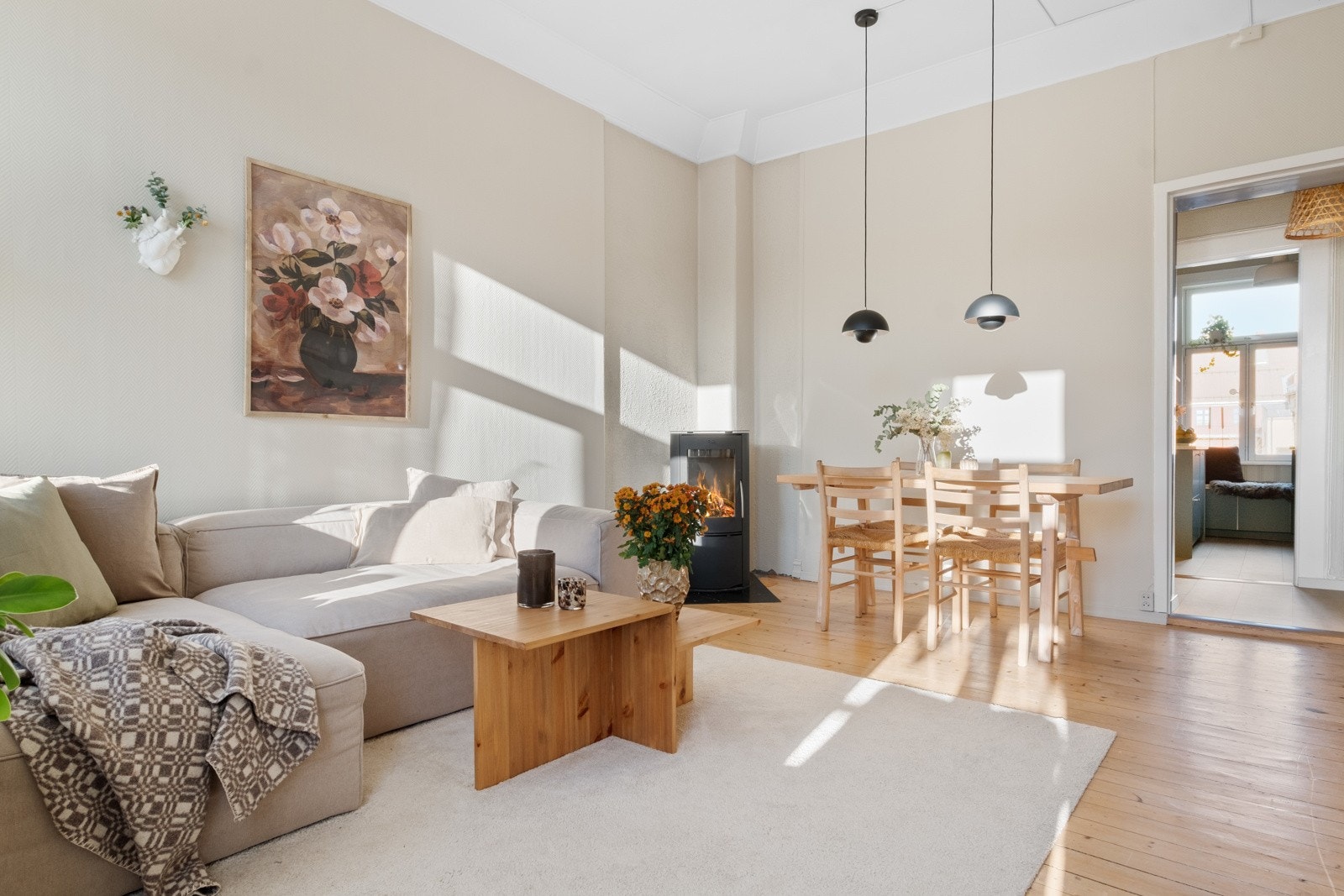 Beliggenheten i en frittstående bakgårdsbygning er helt unik. Galleribilde