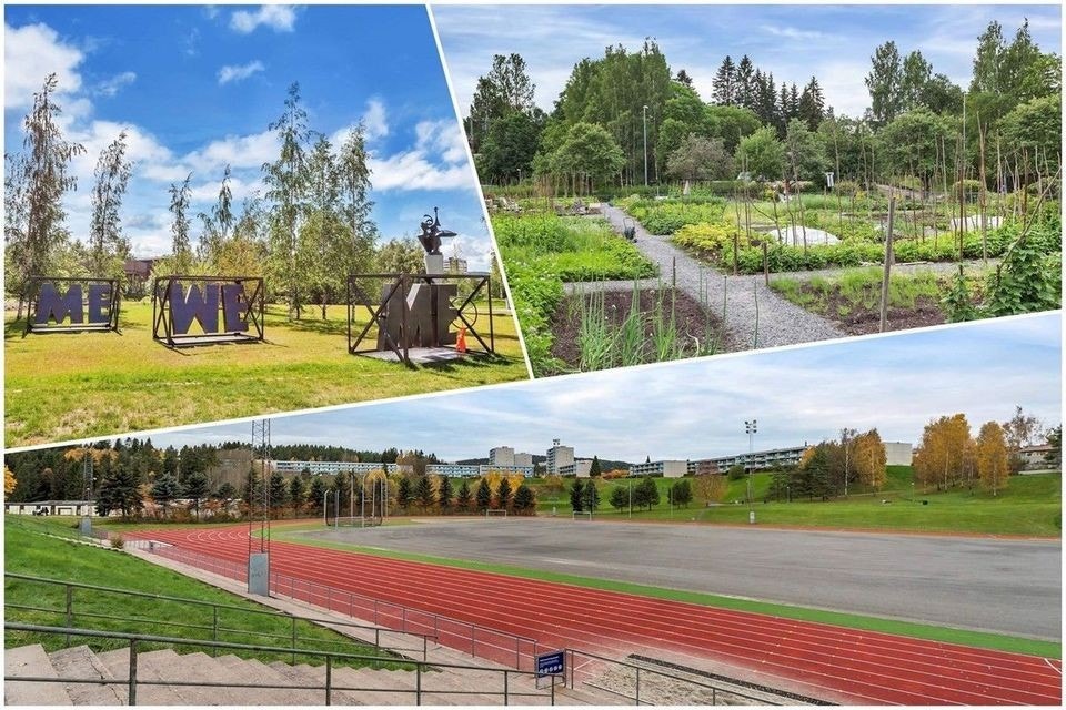 Kunst, friluftsaktiviteter og treningsanlegg er resultat av kommuneplanen Oslo mot 2030: Smart, trygg og grønn. Galleribilde