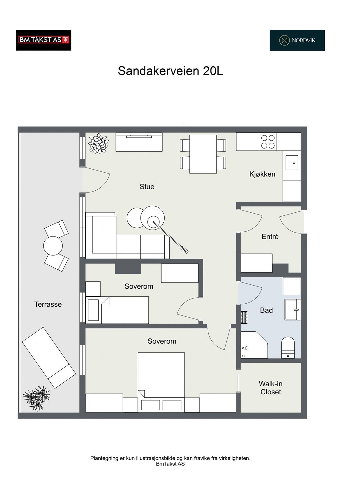 Plantegning. Galleribilde