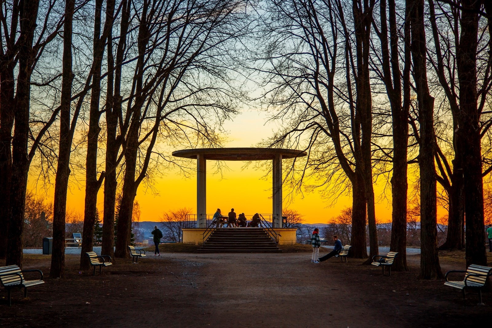 Torshov har en rekke park- og grøntområder som legger til rette for flotte turmuligheter og parkliv. Galleribilde