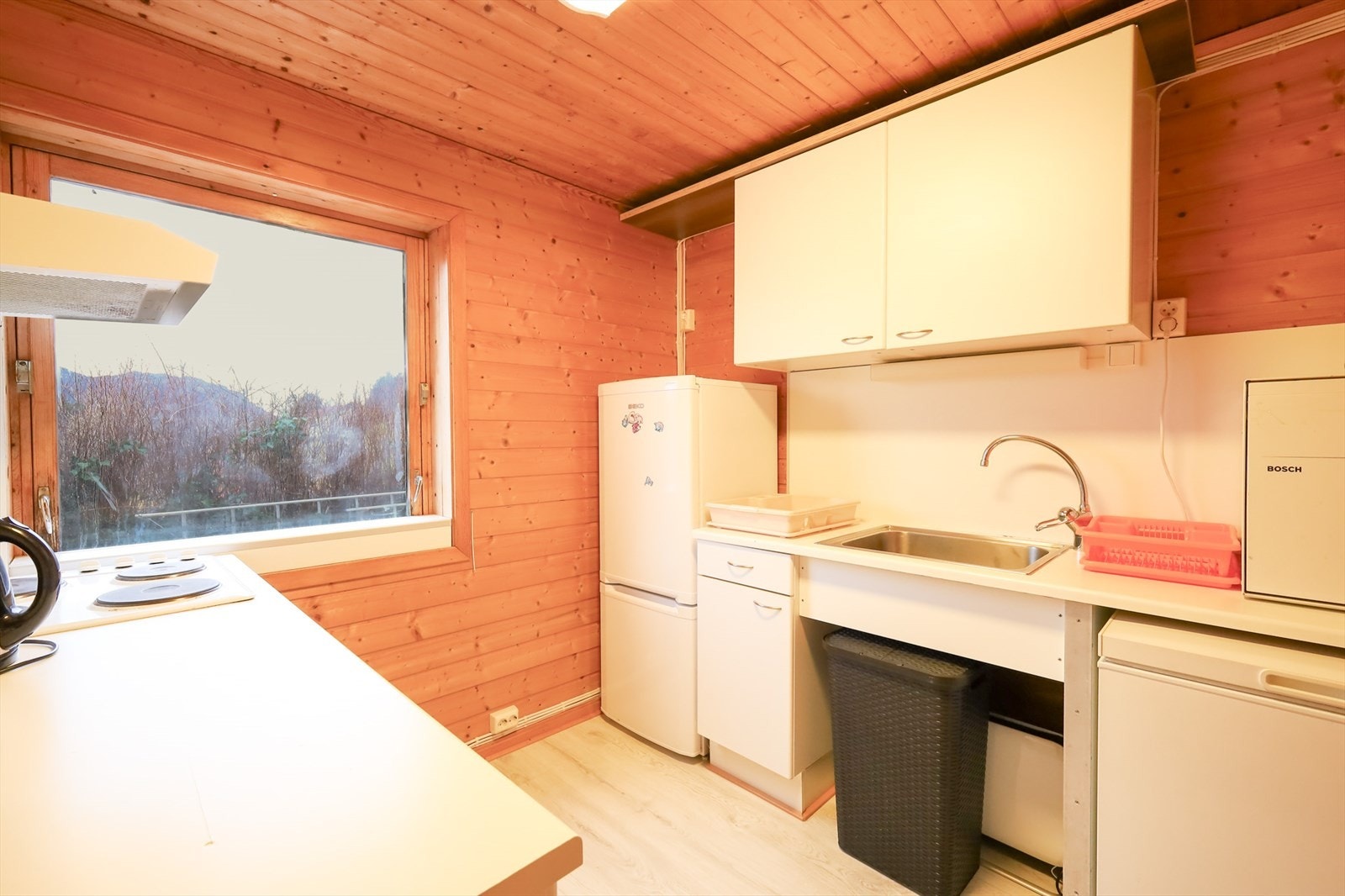 Her finner vi også et eget kjøkken. Galleribilde