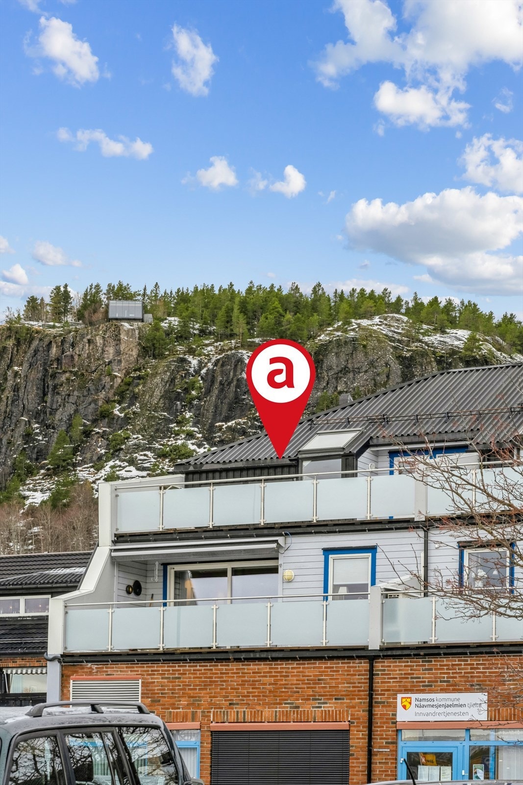 Hjørneleilighet i Hansengården (3.etg.) med svært sentral beliggenhet i sentrum. Sjelden sjanse. Galleribilde