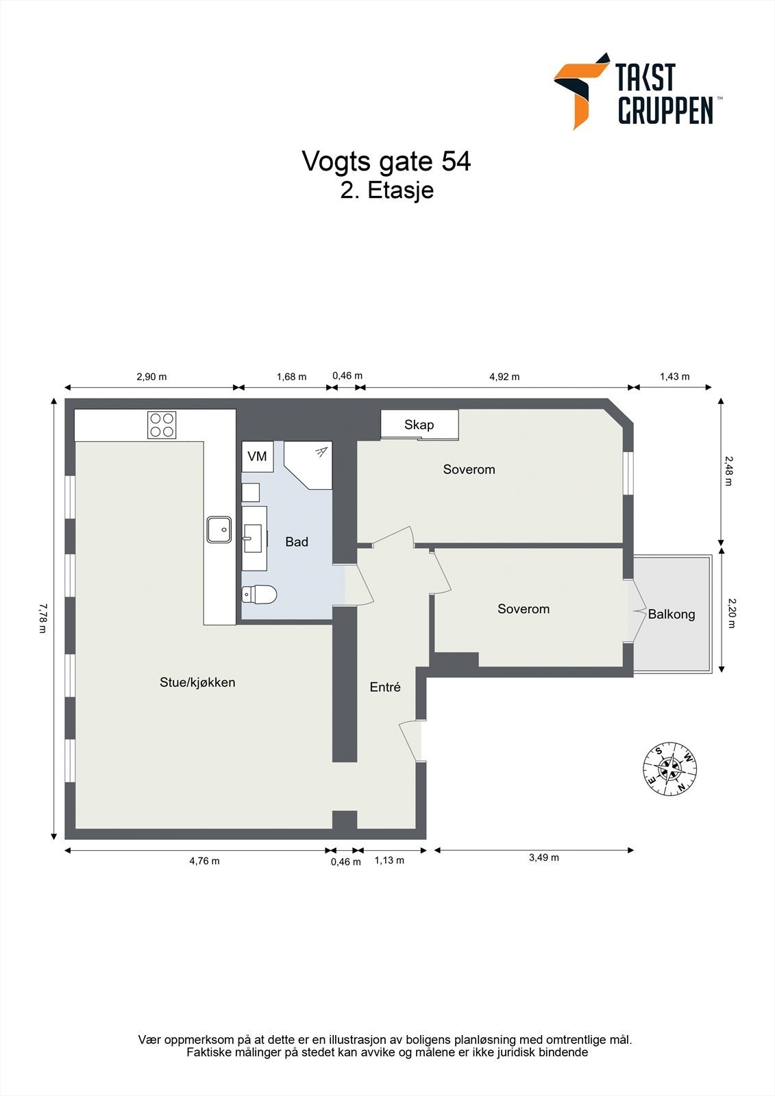 Plantegning. Galleribilde