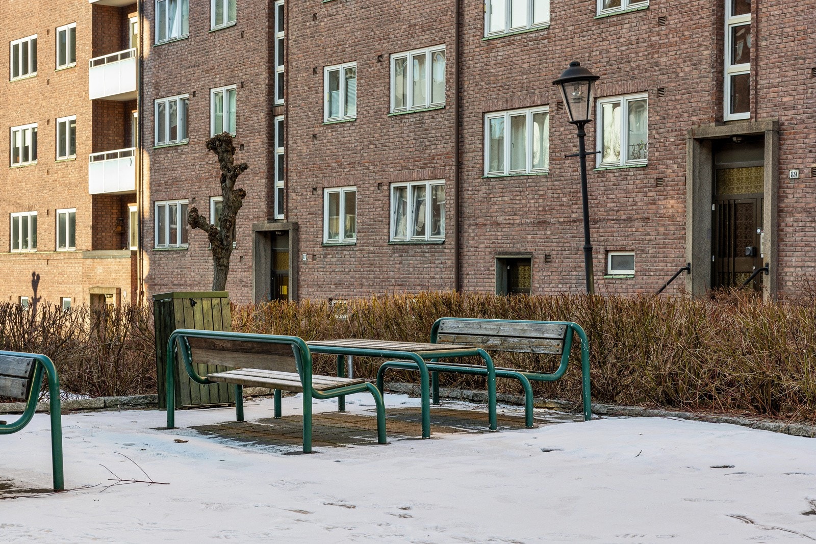 Det er appstyrt tilgang til alle fellesområder og leiligheten Galleribilde