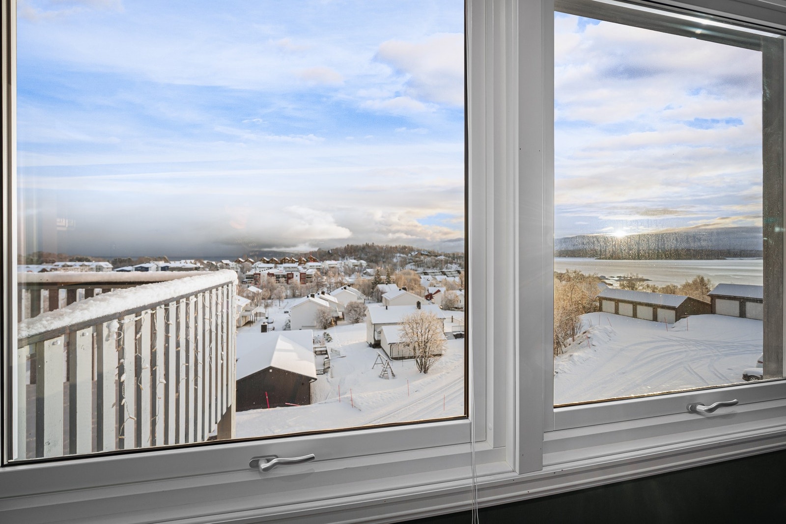 Flott utsikt over området! Galleribilde