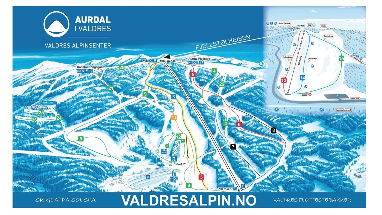 Takk til Aurdal og Valdres Alpinsenter Galleribilde
