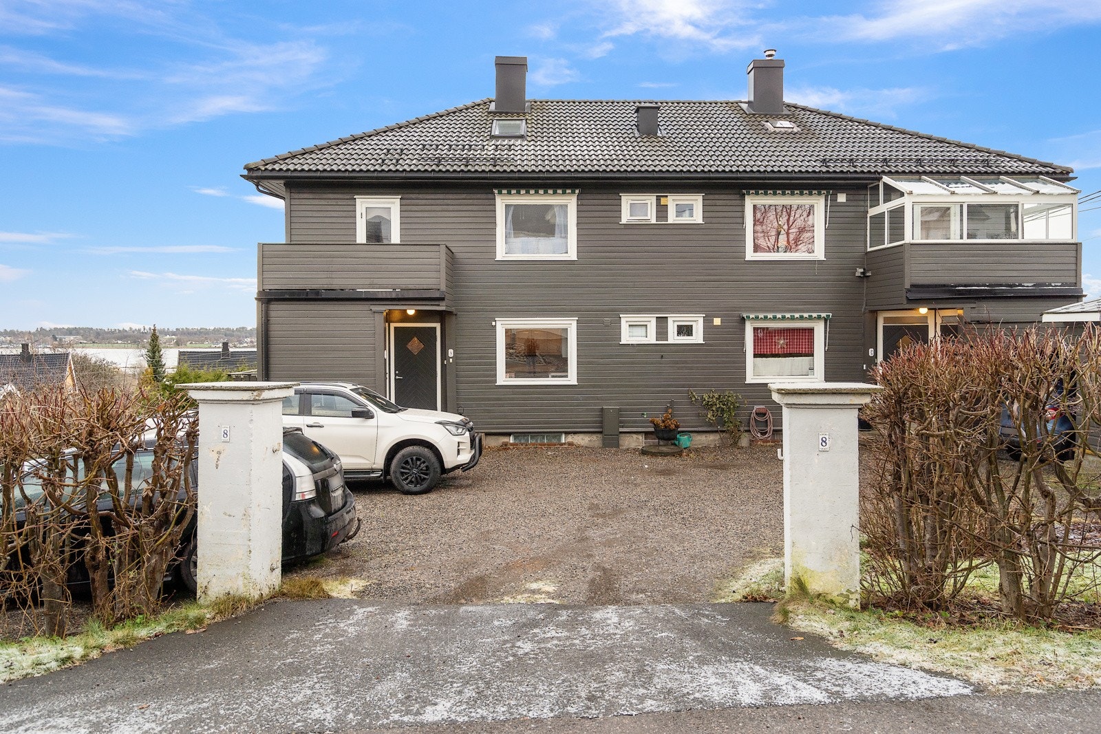 P-plass i gårdsplassen Galleribilde