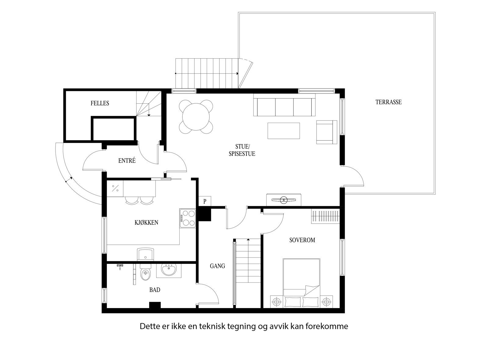 Plantegningen Galleribilde