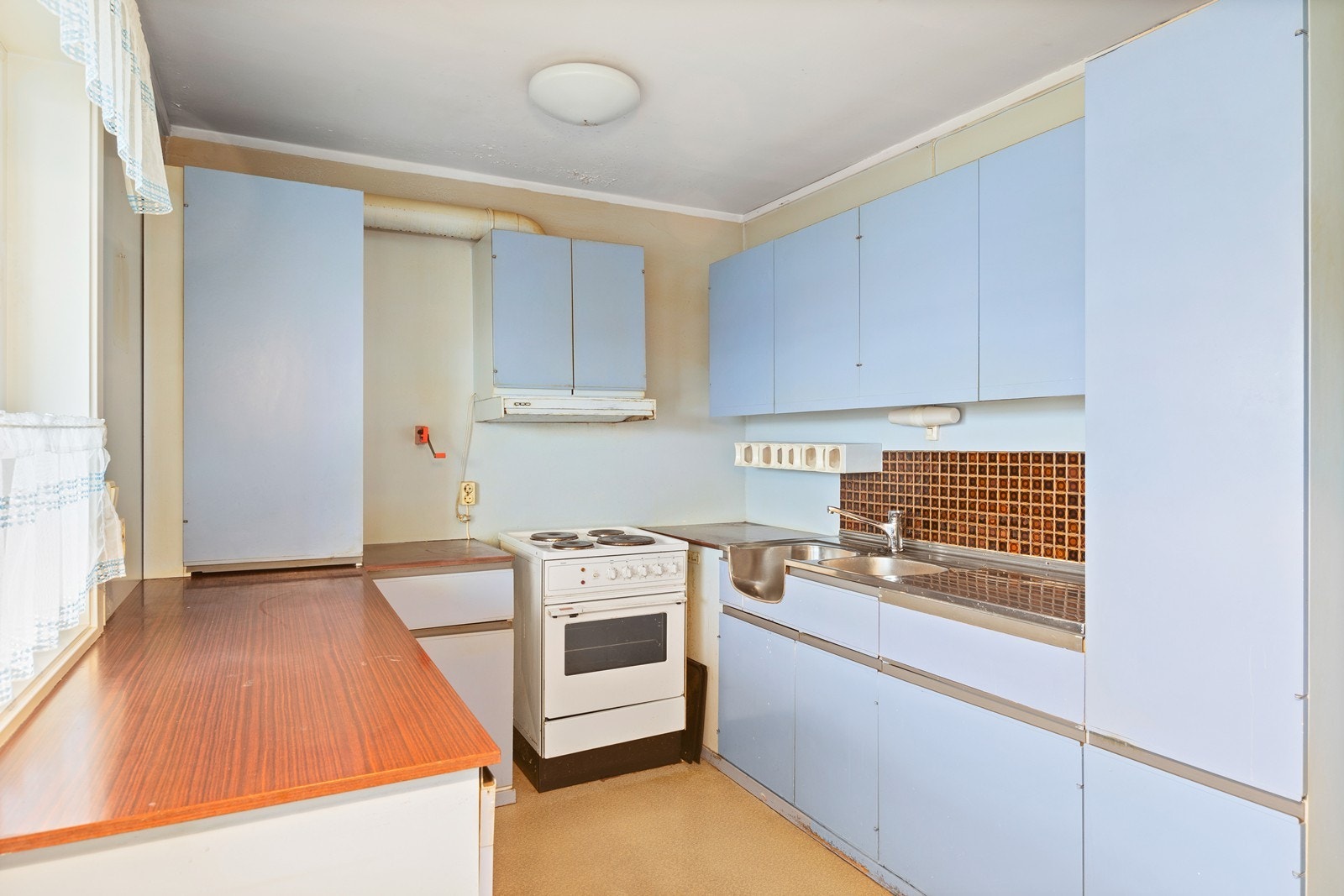 Stort potensiale for oppgraderinger i kjøkken Galleribilde