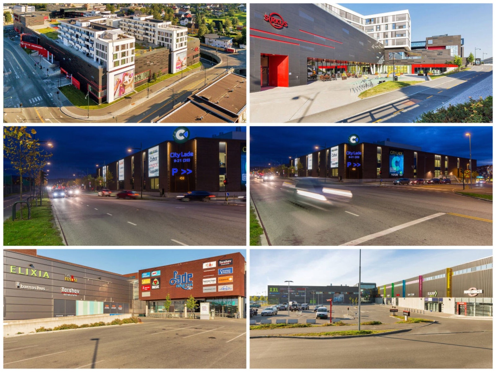 Også kort vei til byens beste shopping på Lade. Galleribilde