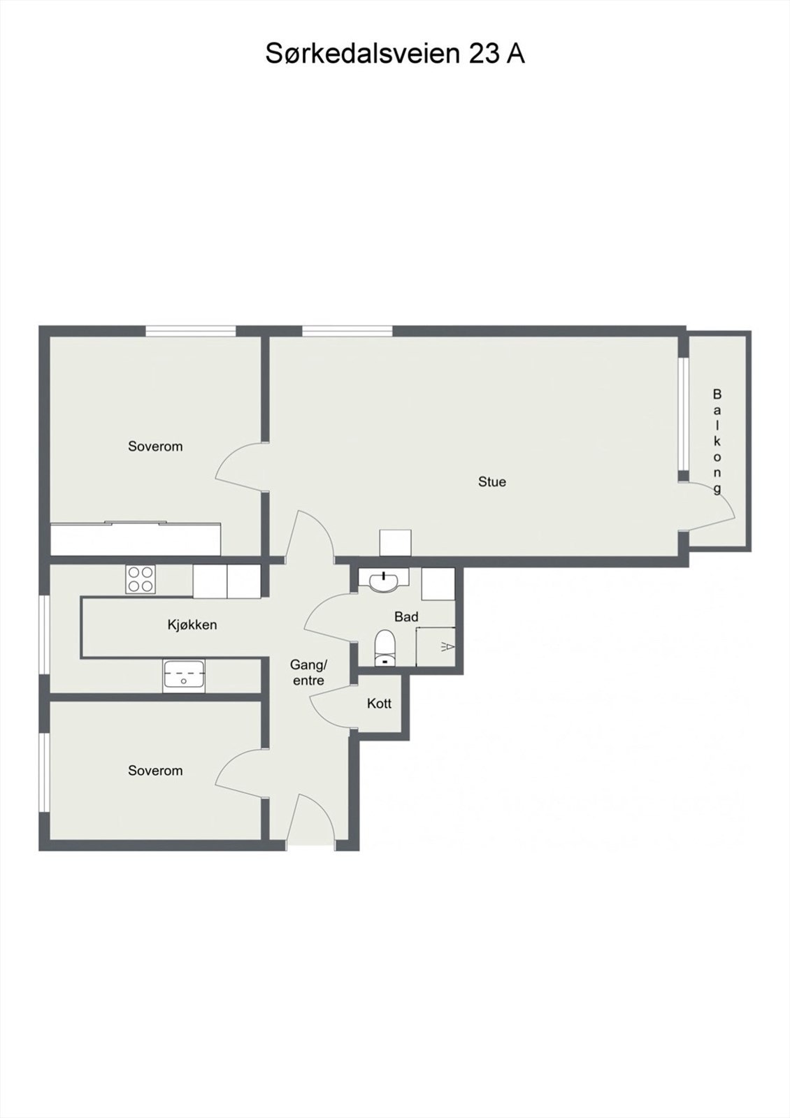 Plantegning. Galleribilde