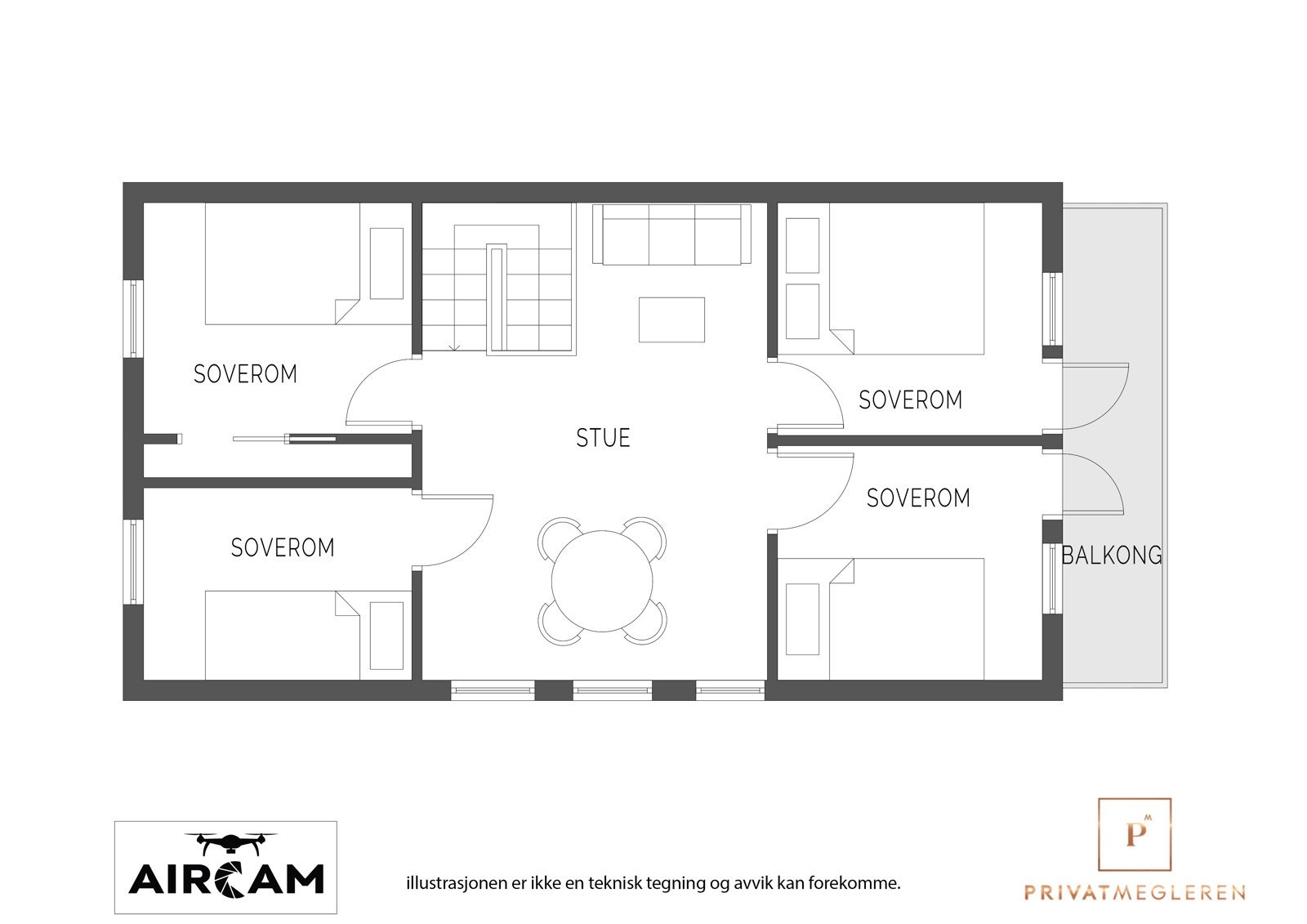 Plantegning 2. etasje. Galleribilde