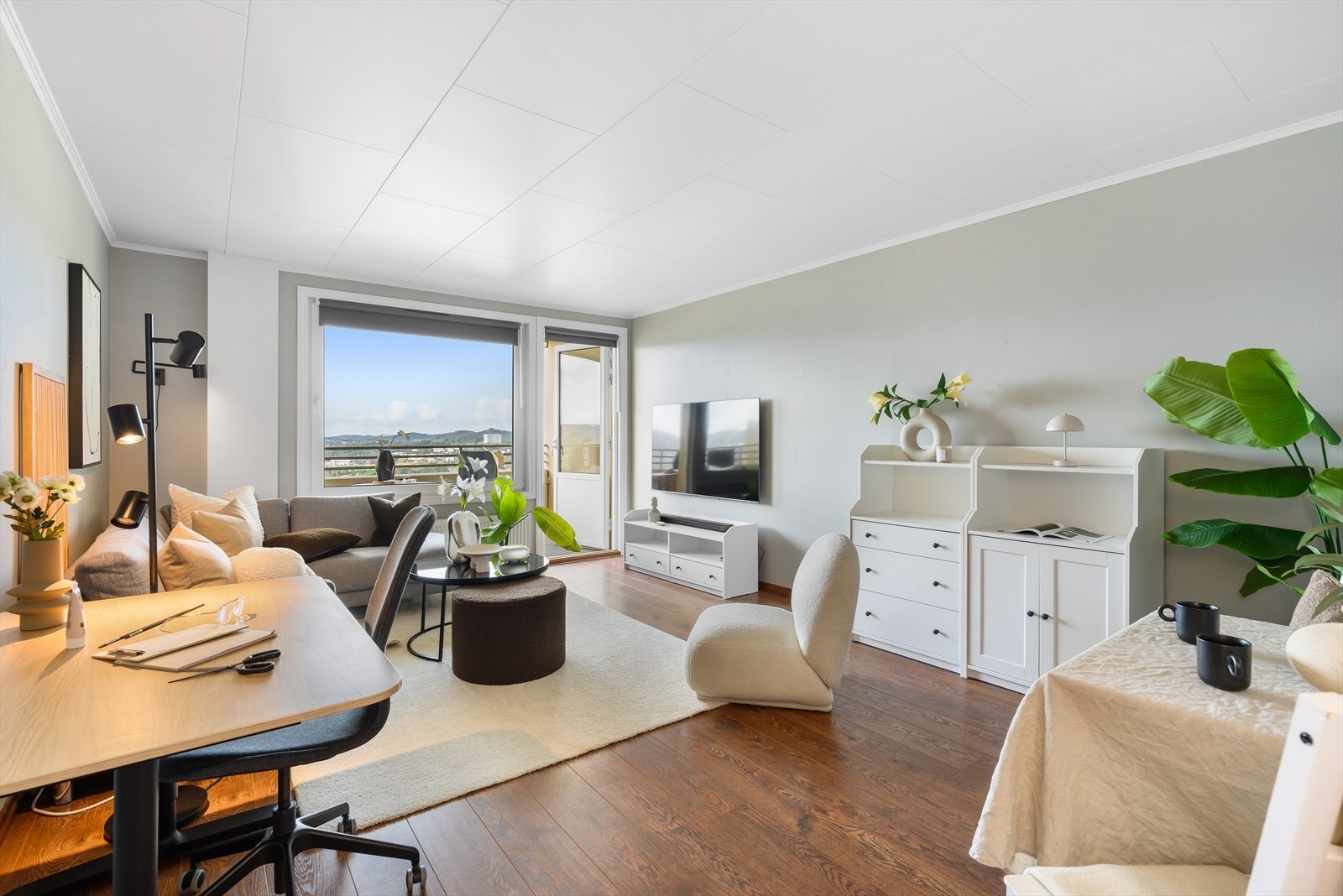 Leiligheten er veldig arealeffektiv. Galleribilde