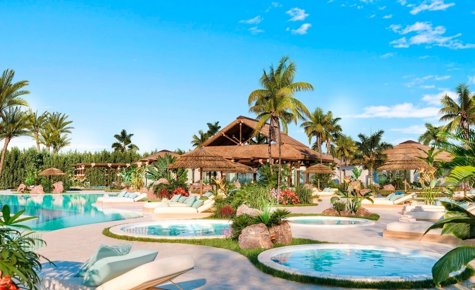 Nydelige fellesområder med utendørsaktiviteter Galleribilde