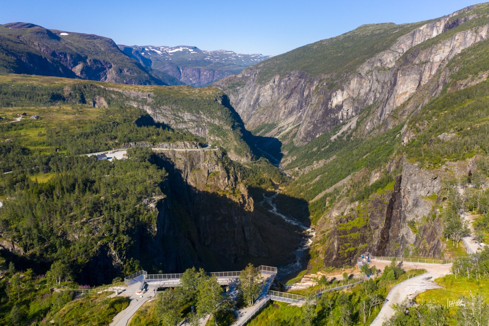 Utkikkspunkt ved Vøringsfossen Galleribilde