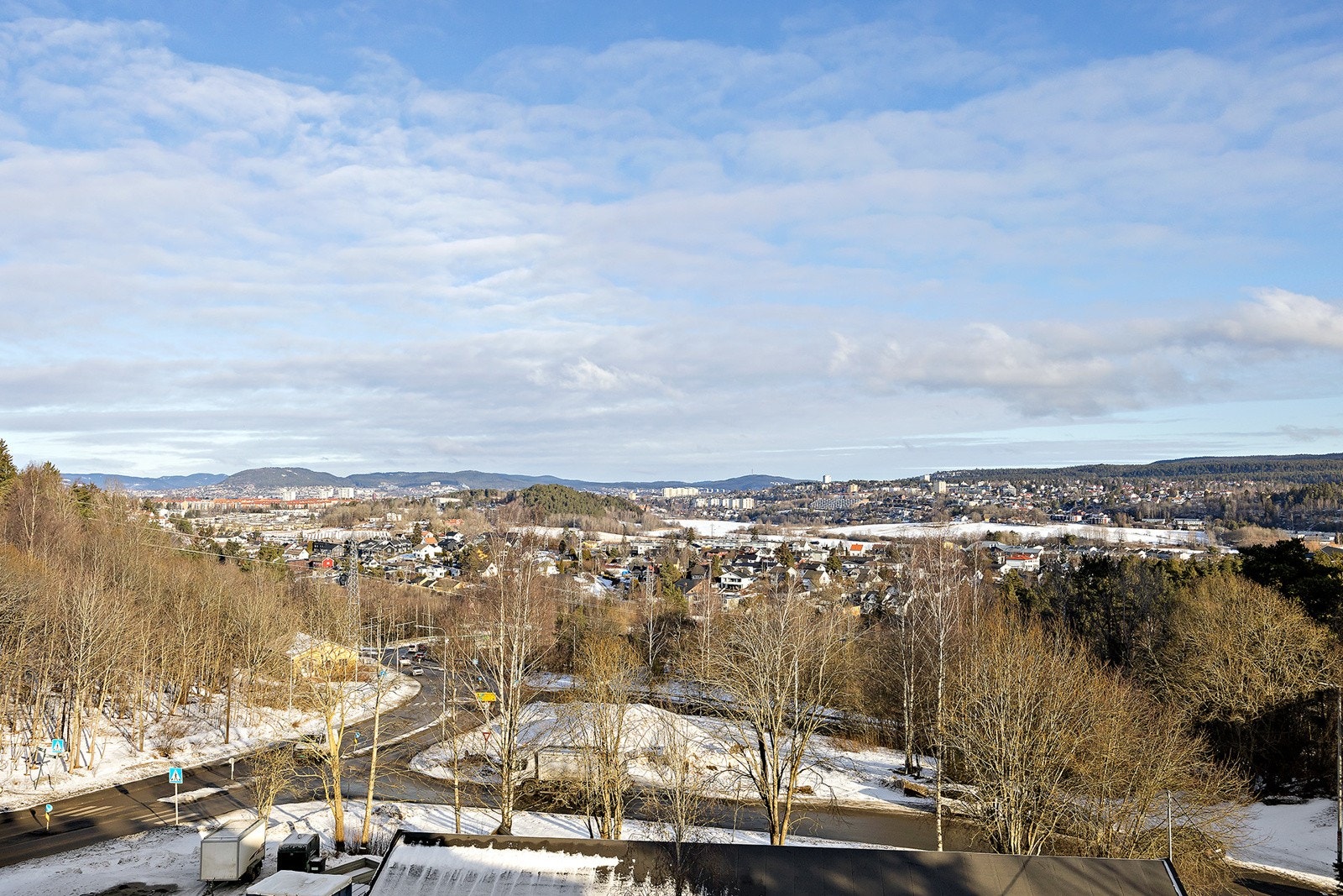 Utsikt fra soverommet. Galleribilde