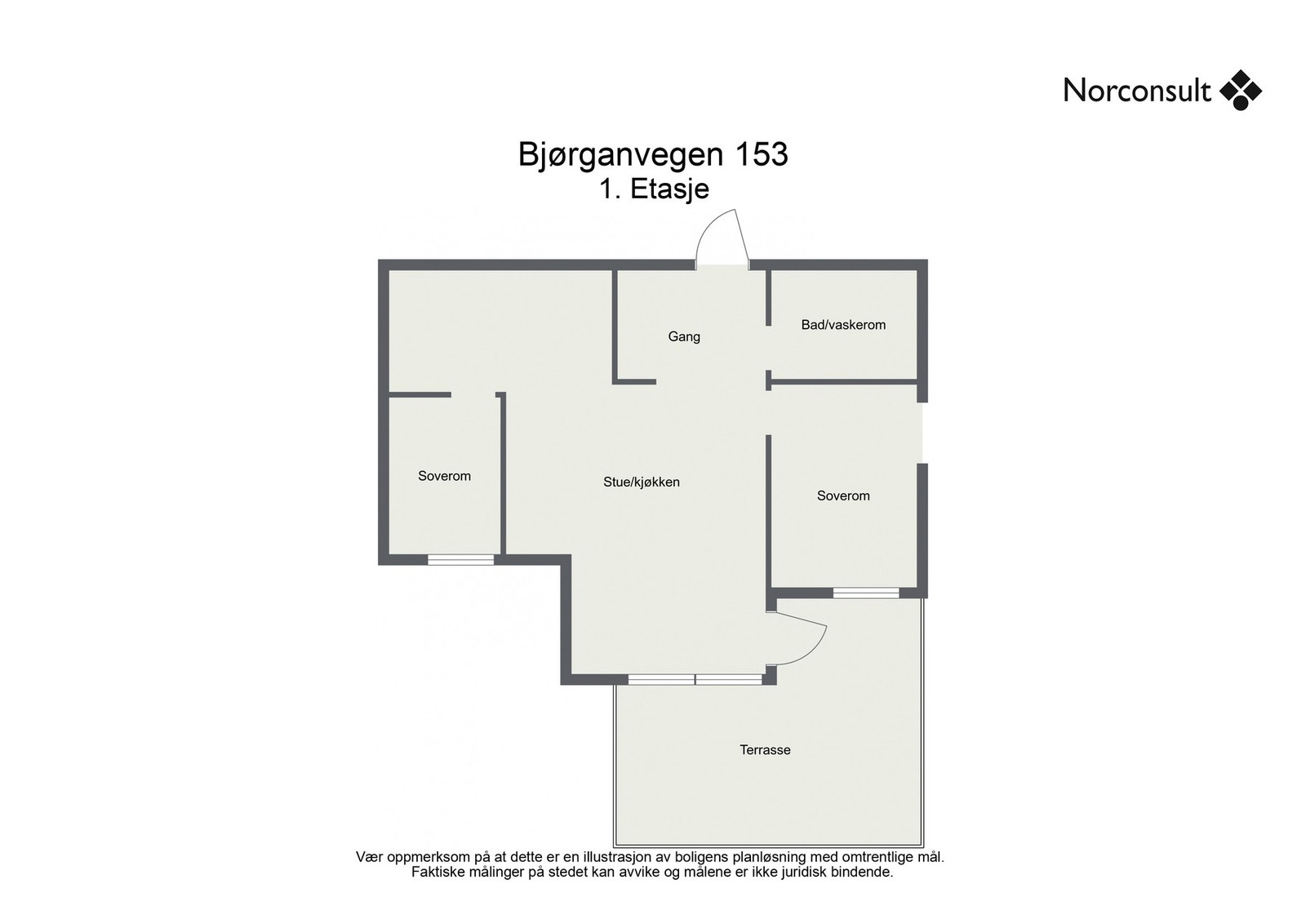 Planskisse Galleribilde