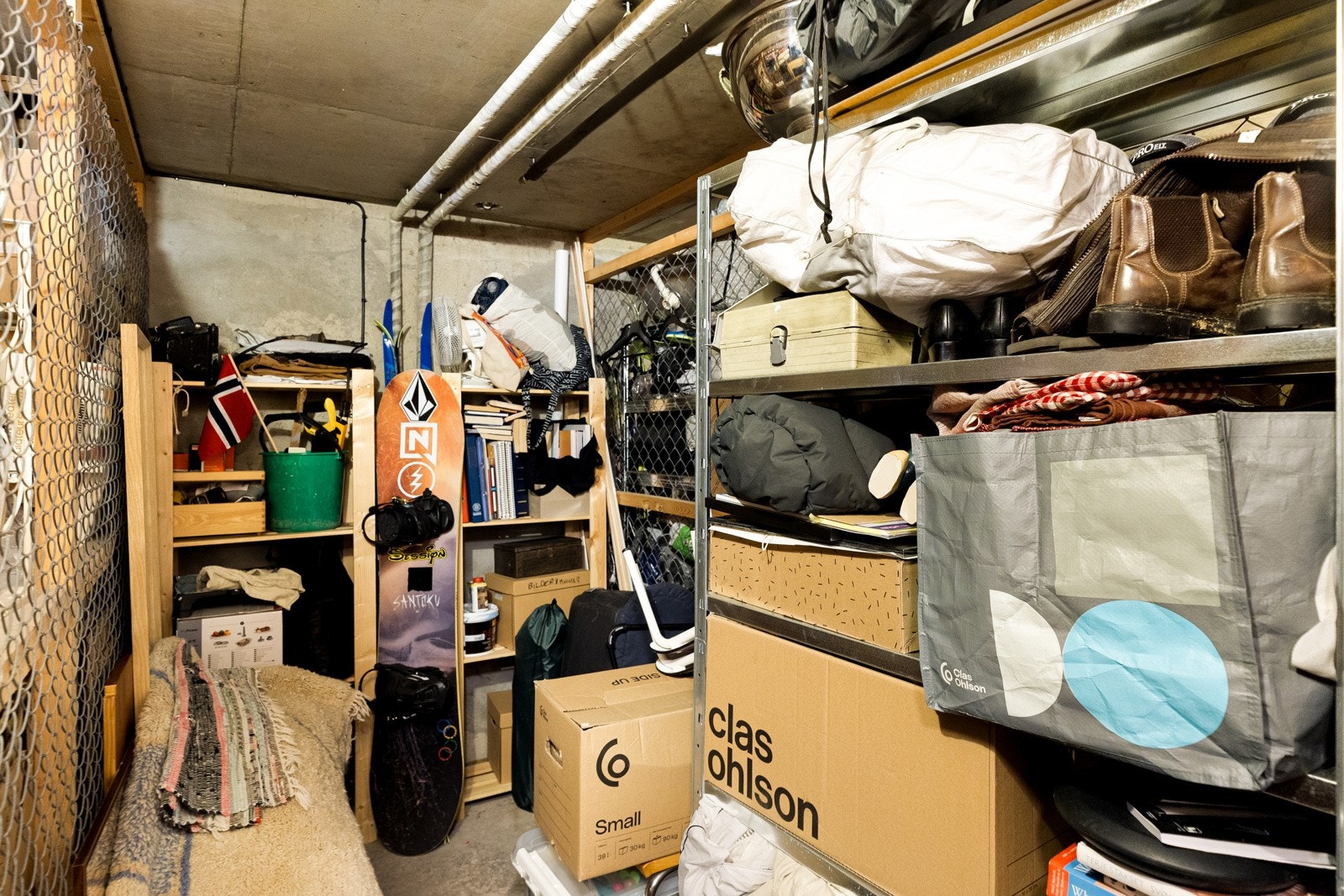 Leiligheten disponereren en kjellerbod (nr 8) på ca. 4kvm. Galleribilde