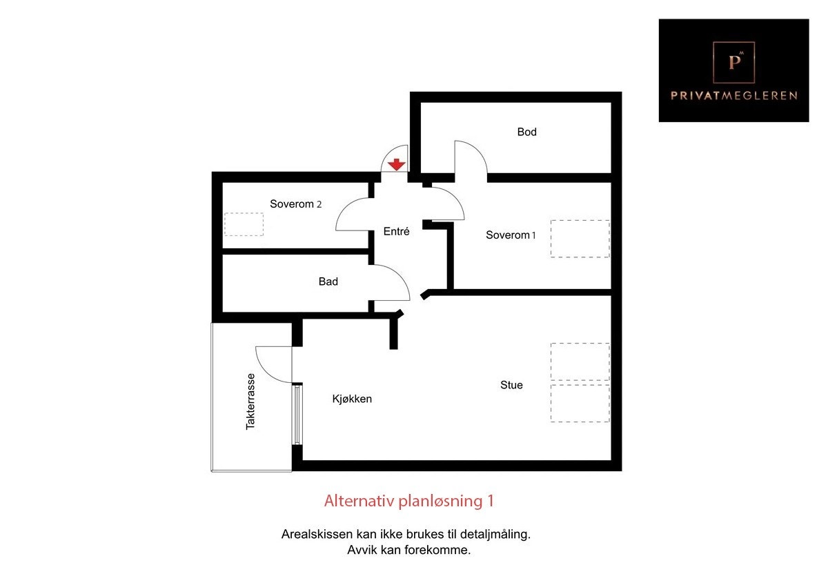 Alternativ Plantegning 2 Galleribilde
