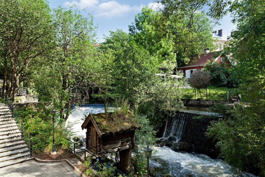 Hønselovisa ved Akerselven Galleribilde