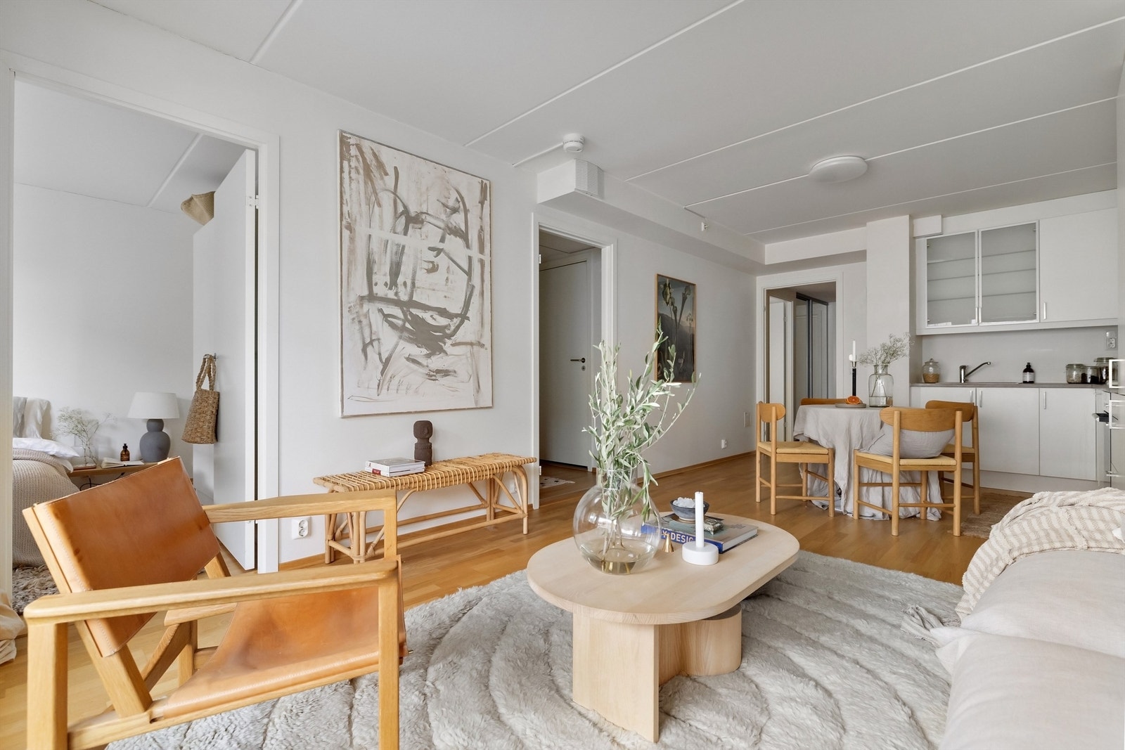 Fyring/v. vann (a-konto), tv og internett (Telia) er inkludert i felleskostnadene Galleribilde