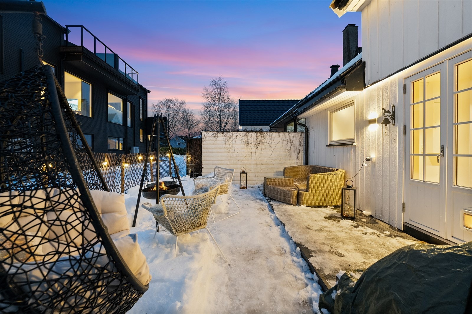 Her har du en nordøstvendt terrasse på 11 m²! Galleribilde
