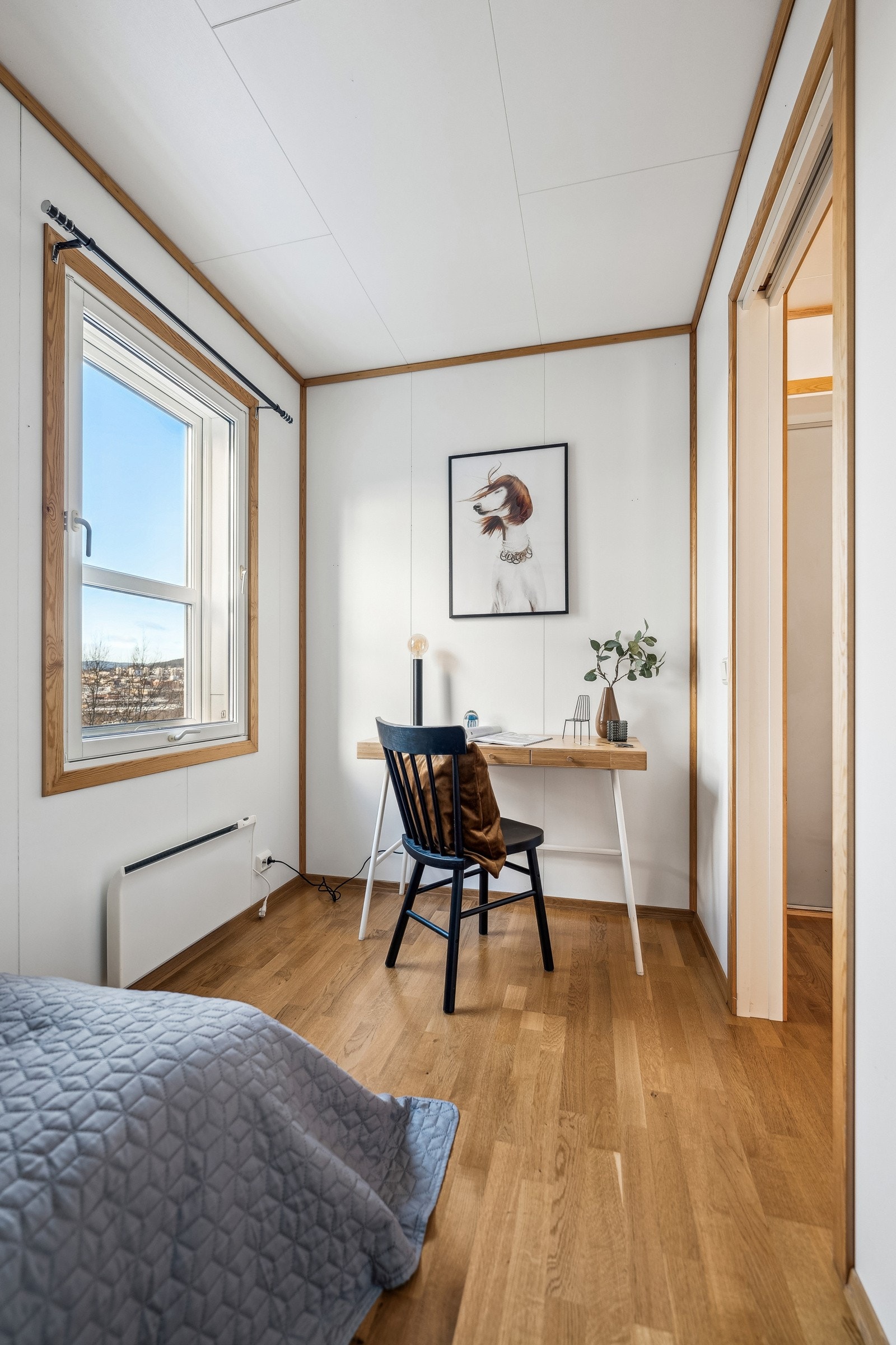 Mulighet for hjemmekontor på det minste soverommet Galleribilde