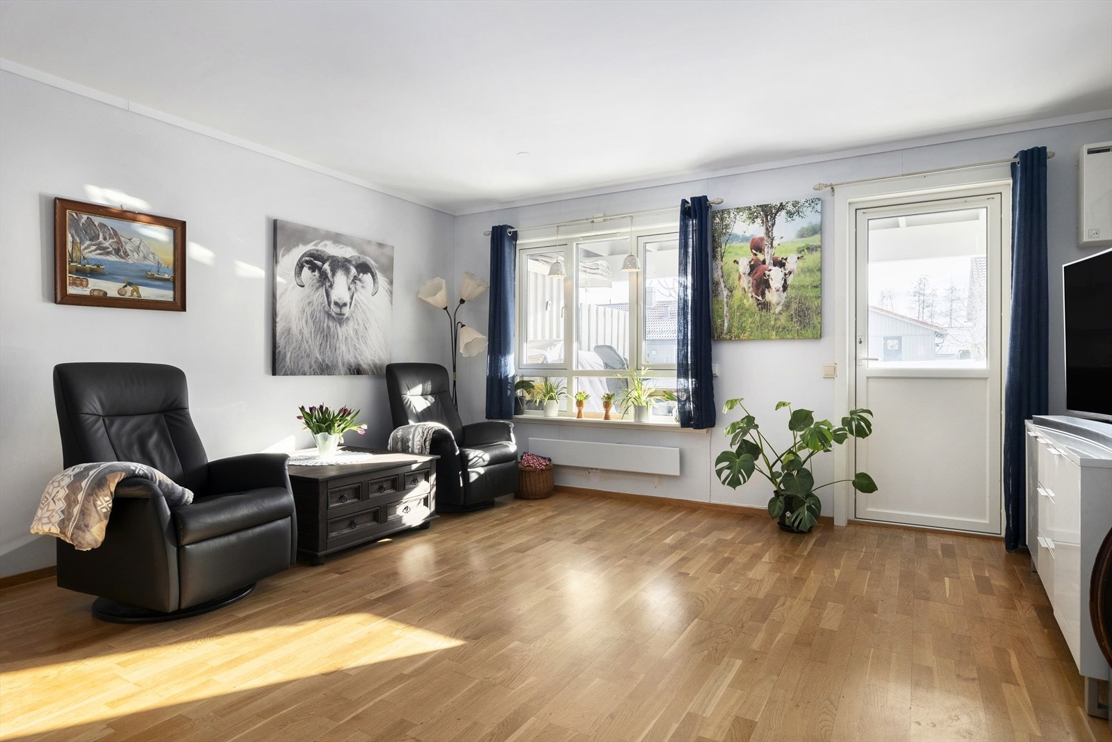 Praktiske og lettstelte borettslagsleiligheten, perfekt tilpasset voksne over 50 år. Galleribilde
