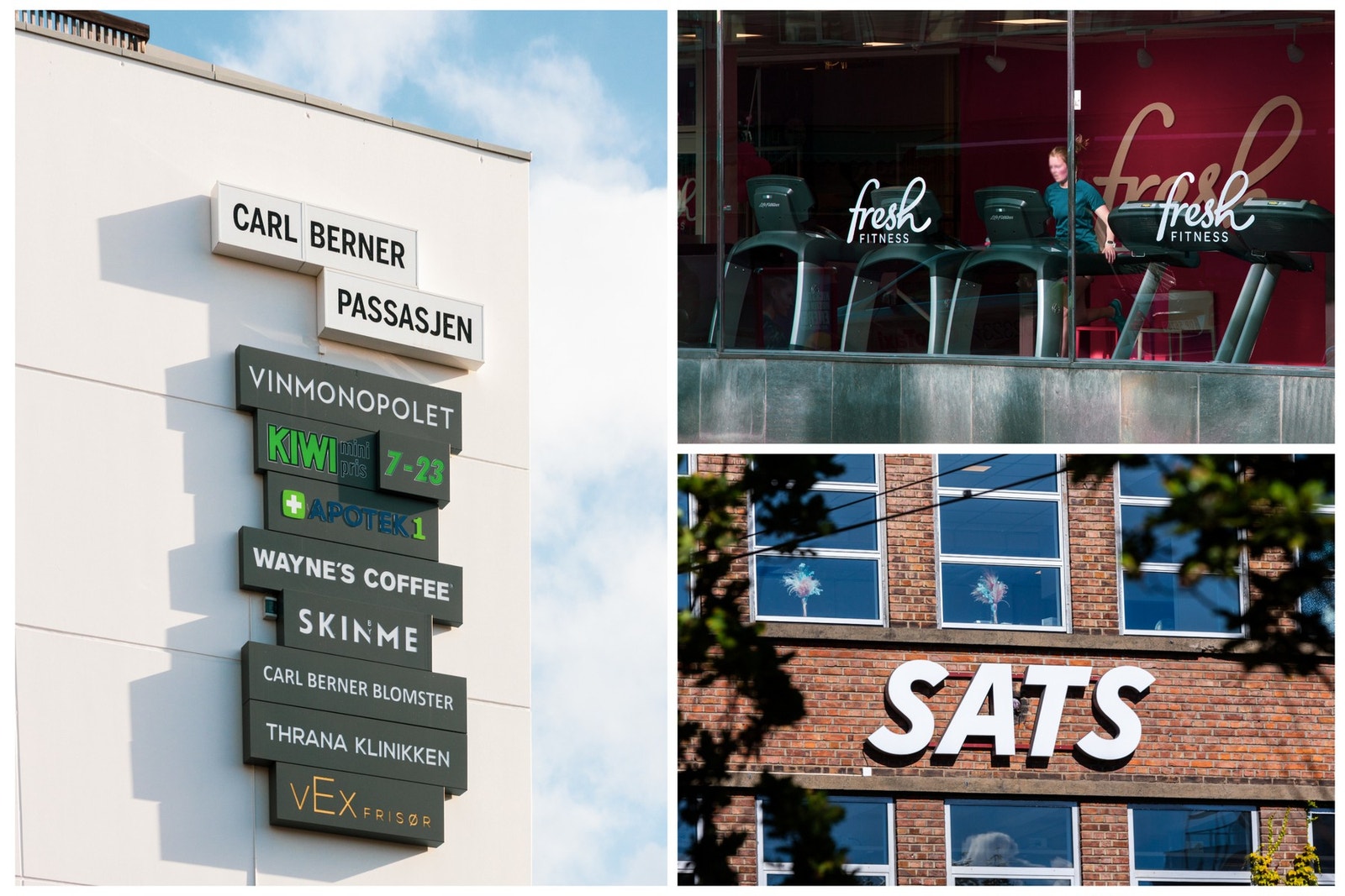 Bredt servicetilbud like utenfor døren. Galleribilde