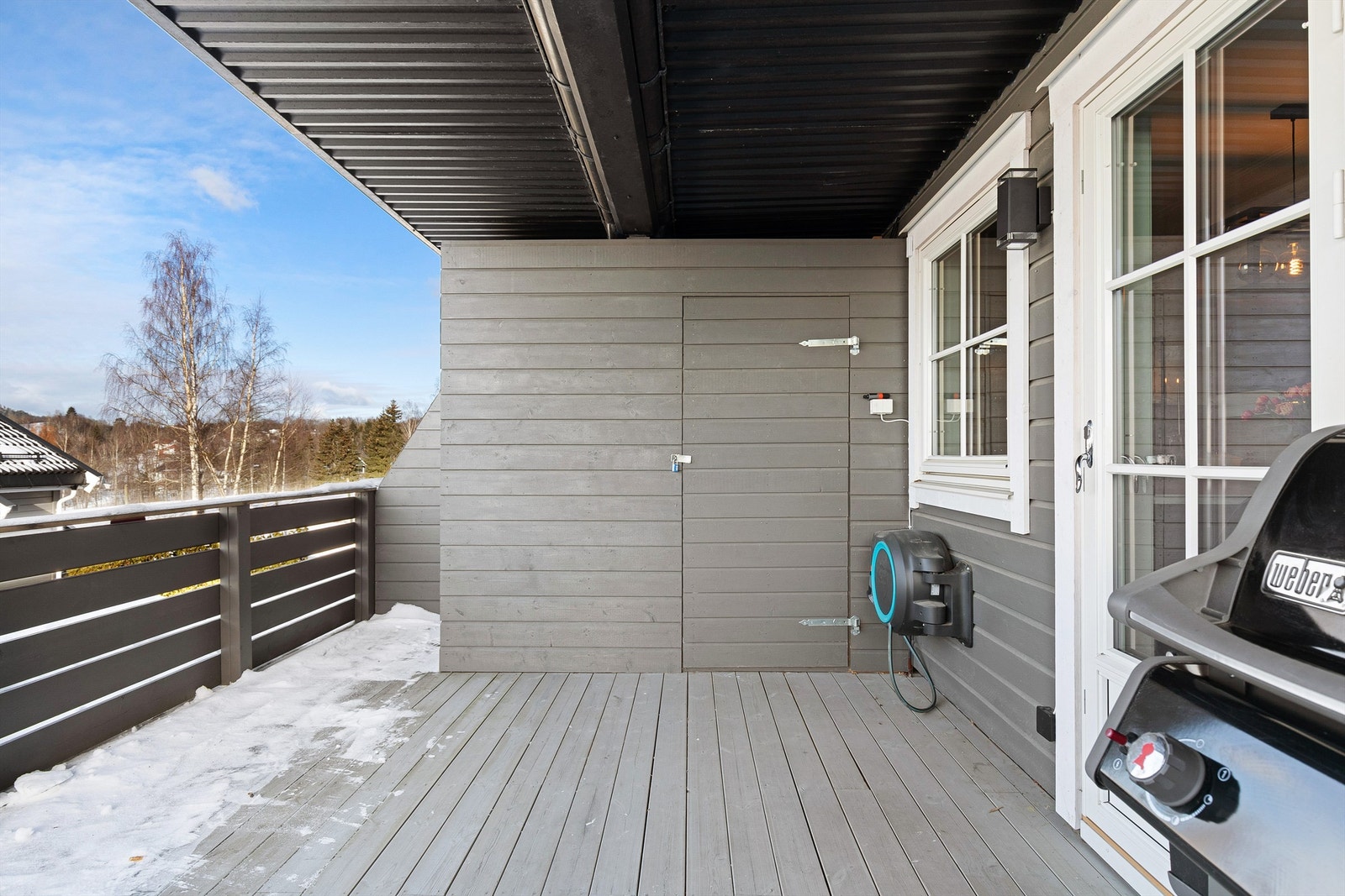 Praktisk bod på terrassen Galleribilde