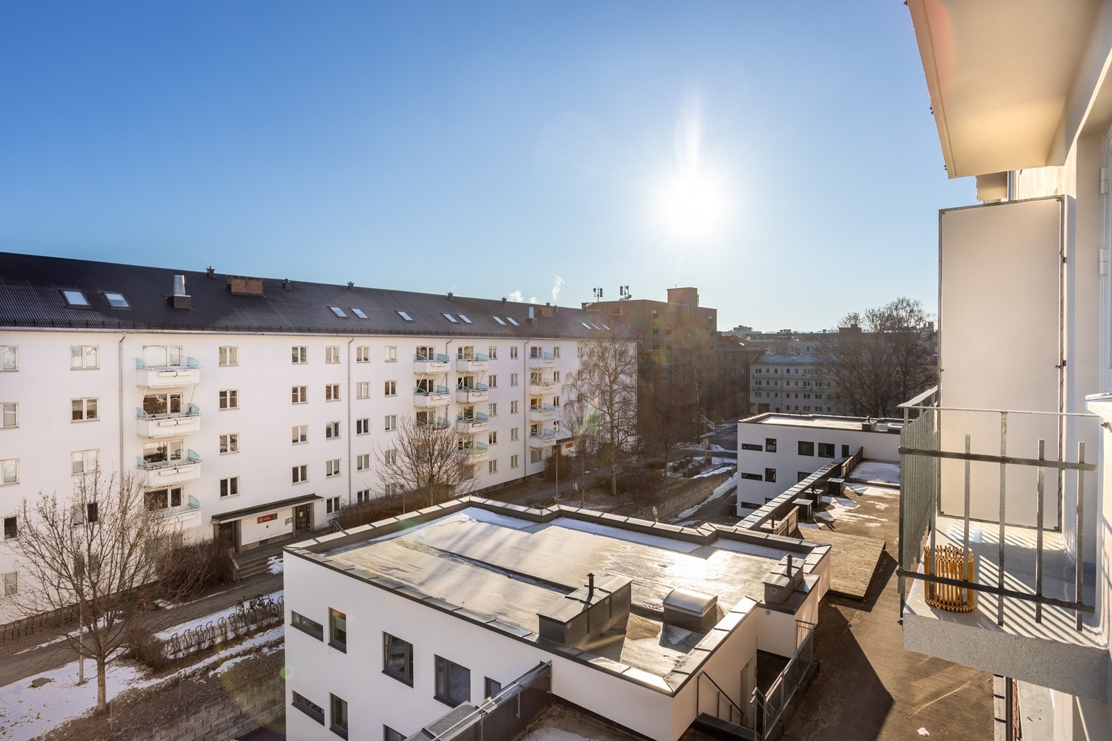 Soverommene vender ut mot rolige omgivelser. Galleribilde