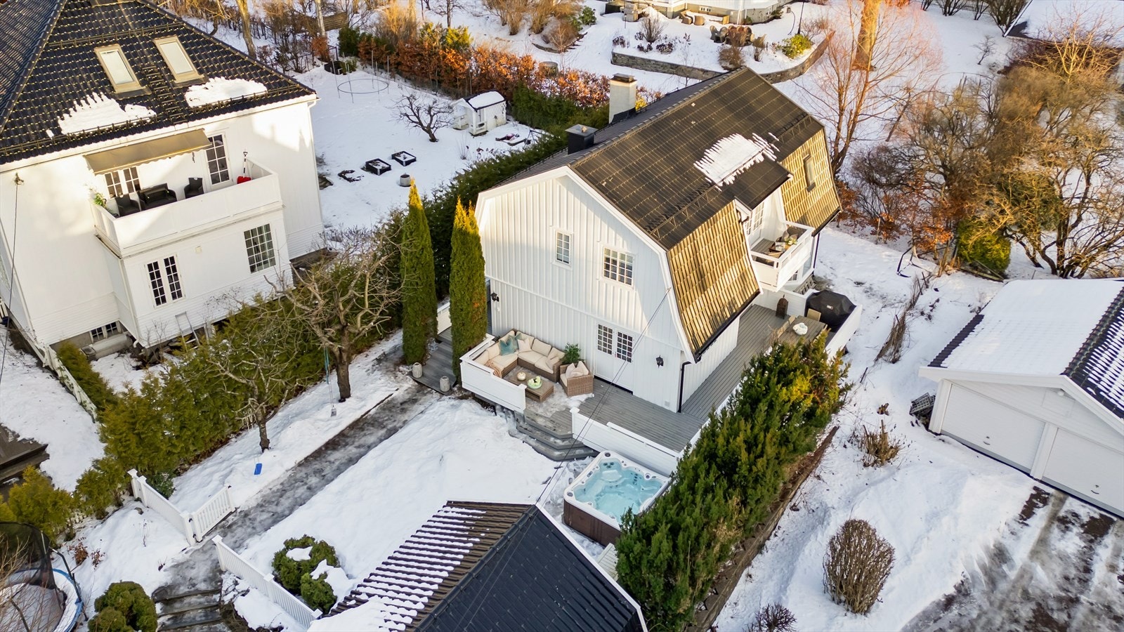 Dronefoto Galleribilde