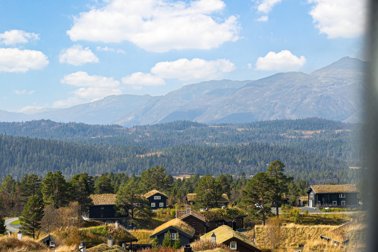 Nydelig utsikt fra loftstue Galleribilde
