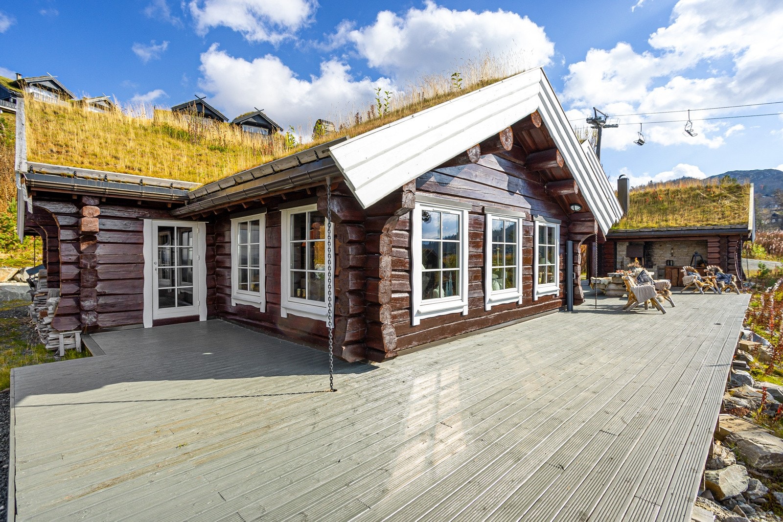 Stor terrasse på hele 132 kvm! Galleribilde