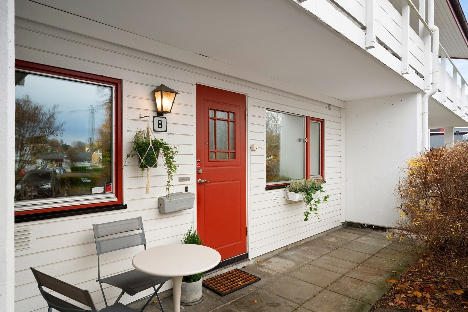 Overbygget inngangsparti Galleribilde