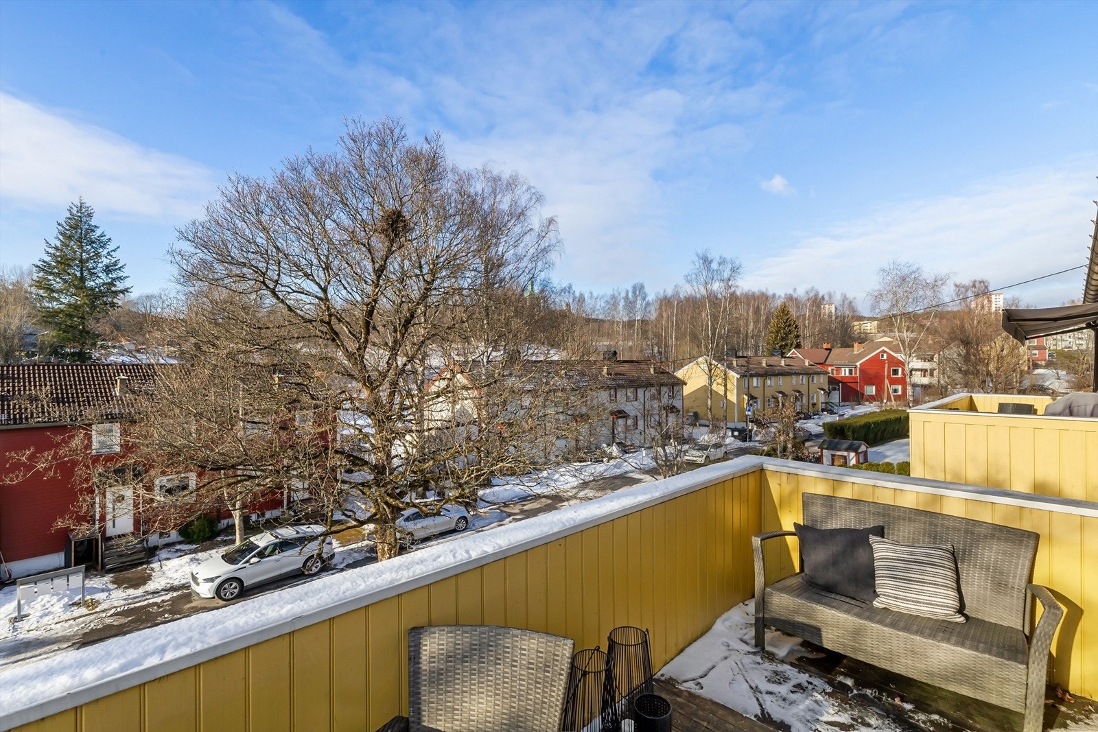 Her får du kveldssol på sommeren. Galleribilde