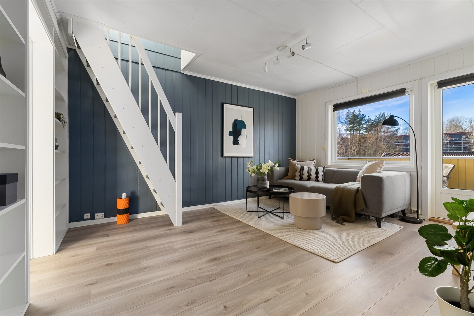 Gulvflater med laminat. Galleribilde