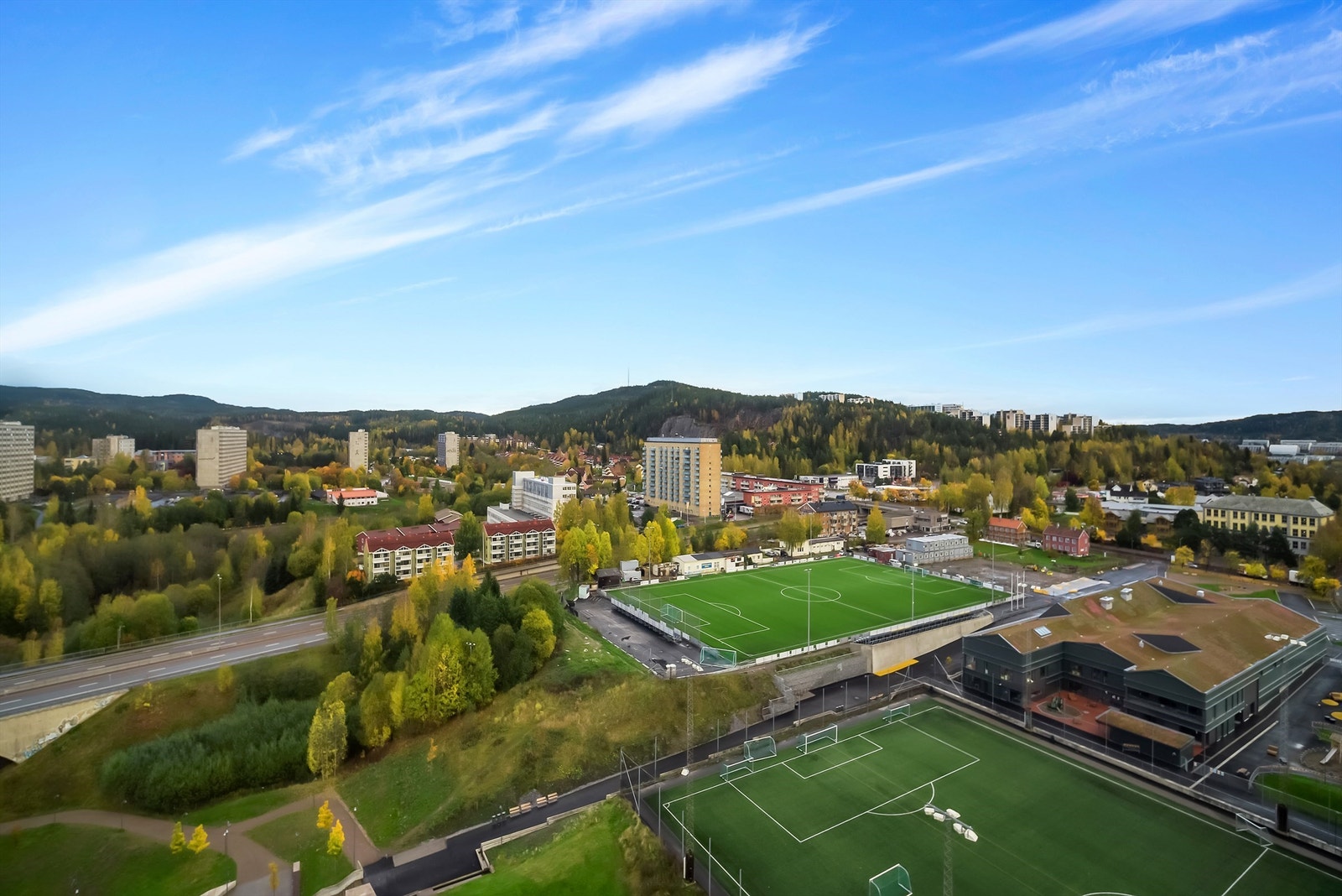 Grorudparken idrettsanlegg. Galleribilde