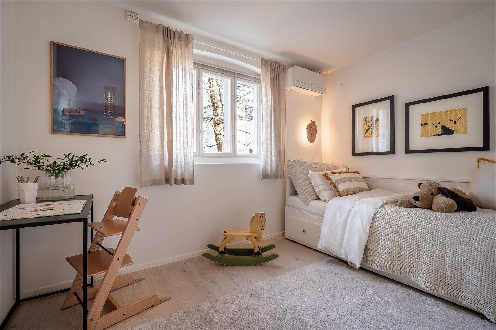 Soverom 2 kan innredes som barnerom, gjesterom, kontor eller annet Galleribilde