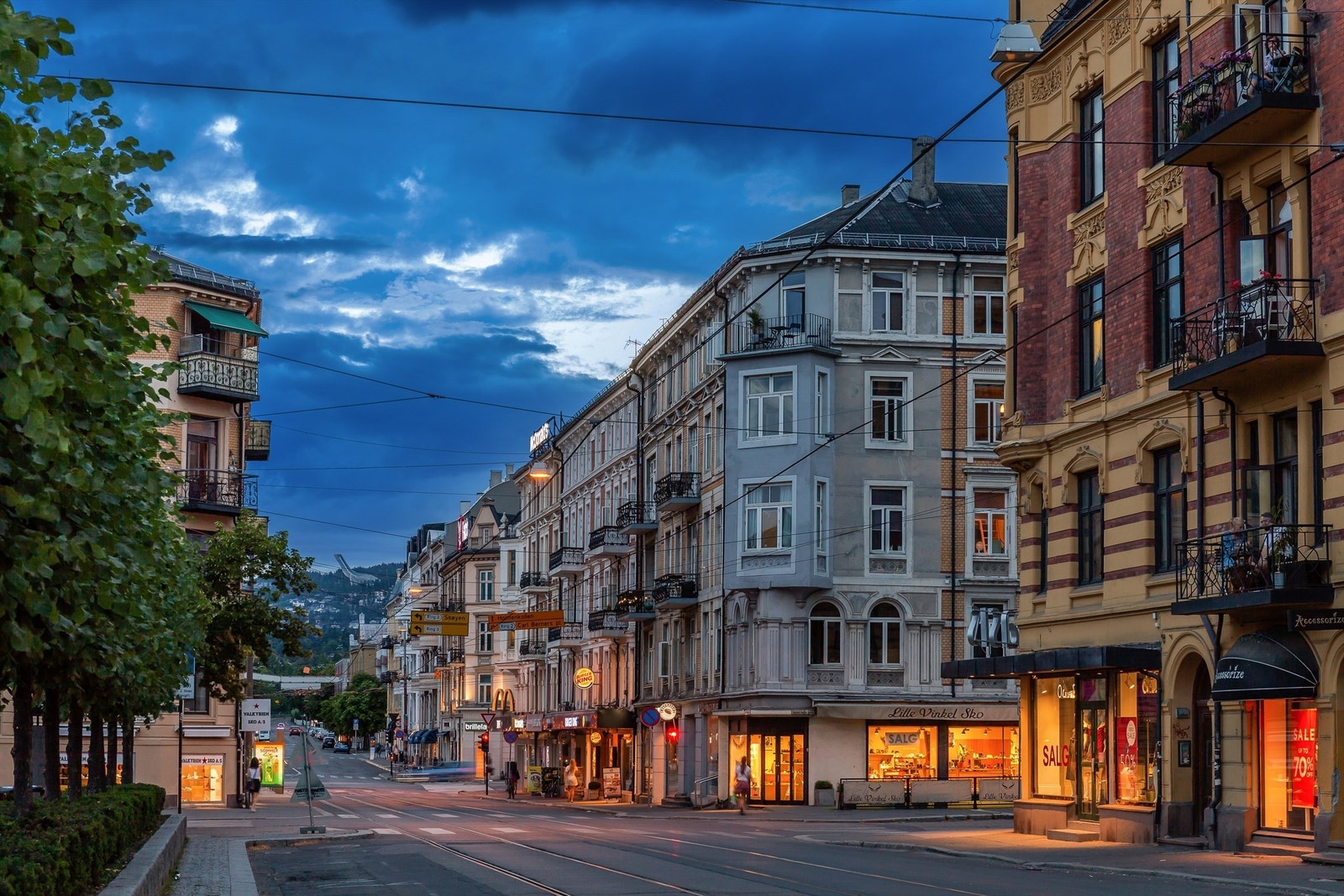 Kun 250 meter til Bogstadveien med et rikt utvalg av butikker og serveringssteder Galleribilde