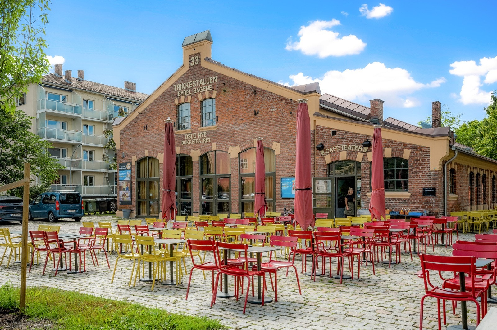 Trikkestallen. Galleribilde