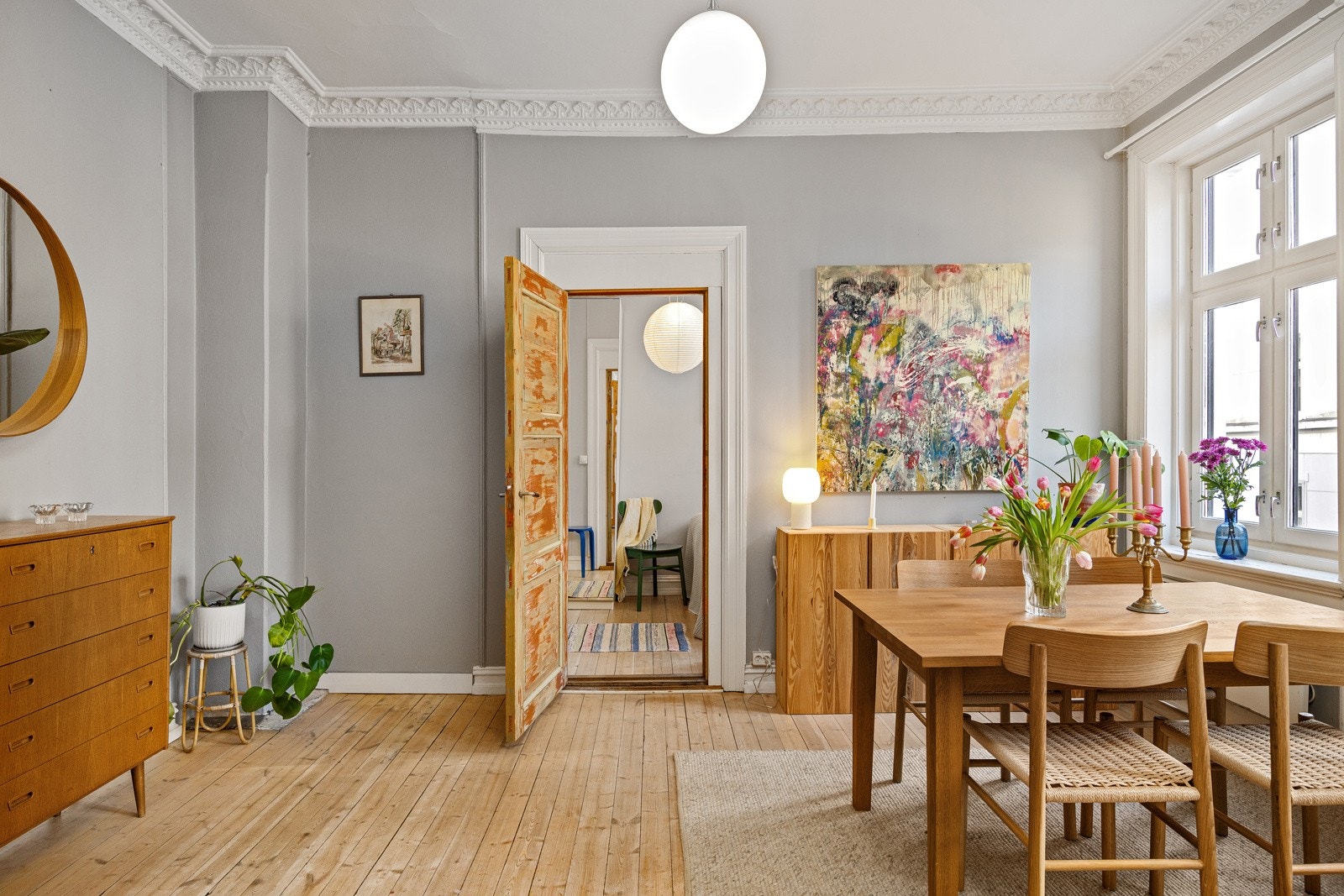 - Luftig stue med pipeløp med mulighet for vedovn - Galleribilde