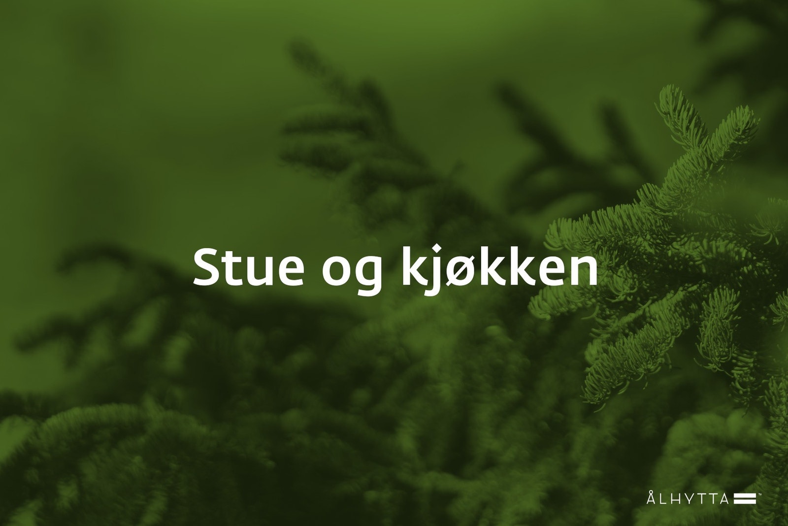 Bilder fra stue og kjøkken. Stue og kjøkken er lyst og romslig med smarte løsninger. Galleribilde